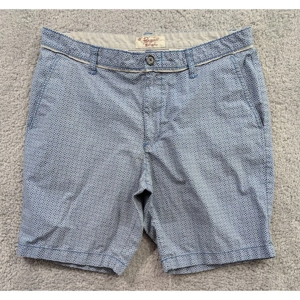 Penguin by‎ Munsingwear Shorts Men's 36 Blue Chino Golf Casual Beach Boating